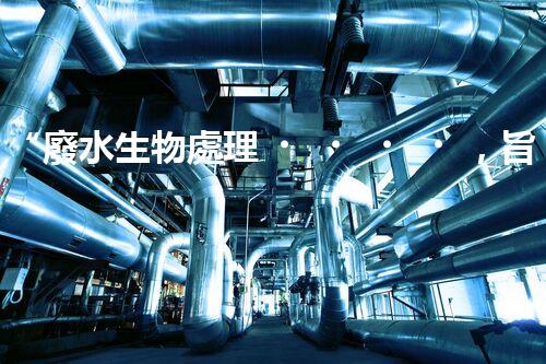 “廢水生物處理，旨在凈化水源，守護(hù)碧水藍(lán)天”